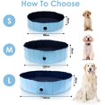 thumbnail image 3 of Arcisei Foldable Dog Pool Dogs and Cats Foldable Children Well Sealed Plastic 8020CM, 3 of 5