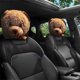 thumbnail image 1 of Funda de almohada para coche con cremallera de oso malvado, adorable funda de almohada para coche con estampado de oso por todas partes, funda de poliéster para asiento de coche, 1 of 6