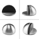 thumbnail image 4 of Tope de puerta de goma anticolisión con parte superior de tortuga de acero inoxidable sin perforaciones Tope de puerta con ventosa para puerta de inodoro de vidrio, 4 of 5