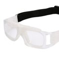 thumbnail image 3 of Gafas de baloncesto, con banda elástica para cabeza, gafas deportivas protectoras, gafas de seguridad transpirables para fútbol, 15cmx5cm Soledad Gafas de regate, 3 of 7
