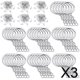 thumbnail image 1 of 3x250 Uds Llaveros Anillos En Llaveros Hallazgos Fabricación De Plata, 1 of 8