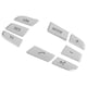 thumbnail image 3 of Dirección 8pcs Botón del Volante de la Dirección Cubión Cubión de Aleación de Aluminio Ajuste para 1/2/3/4/5/7 Serie X1 x3 x5 F10 F10 F20, 3 of 7