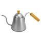 thumbnail image 2 of Hervidor con gotero de agua de acero inoxidable, hervidor de café con cuello de cisne de acero inoxidable de 1000ml, hervidor de café para verter sobre hervidor de café, Ultra sensible, 2 of 8