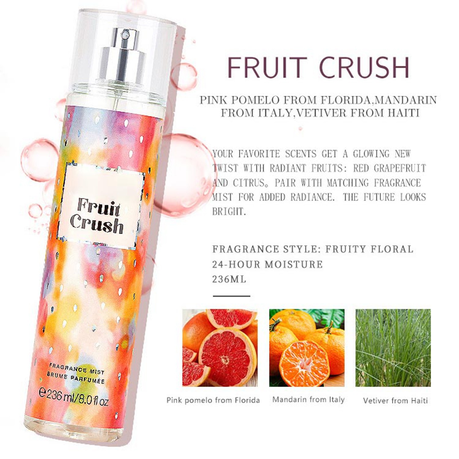 Linjieee Women's Floral Perfume Fragrance Season Flower Fragrance ...