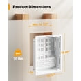 thumbnail image 4 of Caja multimedia de pared Perlegear, caja de enchufe empotrada de 43 cm, 4 of 7