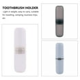 thumbnail image 3 of 4pcs Portable Toothbrush Toothpaste Storage Boxes Toothbrush Holders (Assorted Color), 3 of 8
