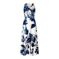 thumbnail image 3 of Youmylove Women Floral Maxi Dress Womens Summer Dresses Casual Sleeveless Long Dress Cute Floral Long Dress Wedding Guest Dress Trendy Easter Dresses, 3 of 4