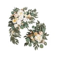thumbnail image 1 of Signo de bienvenida a la boda floral Ticfox YB003 75 x 40 cm 45 x 30 cm, 1 of 10