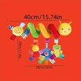 thumbnail image 2 of Baby Bed Spiral Toy, Plush Activity Hanging Cradle Toy, Cartoon Cute Animal Shape Hanging Stroller, Seat, Hanging Rainbow Color Perfect Toy, Best Gift For Baby, New Mom 40 Cm/15.75 Inch, 2 of 4