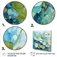 thumbnail image 3 of Designart "Morning Glory Awakening Blue Tones I" Floral Wall Art - Traditional Blue Morning Glory Entryway Wall Art, 3 of 6