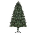 thumbnail image 1 of HOMCOM 5FT Artificial Christmas Tree Xmas Tree Holiday Home Decoration with Automatic Open, Green, 1 of 10