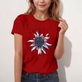 thumbnail image 3 of UQJfacai USA T Shirt Boys Girls Patriotic American Flag Tees Tops Kids Short Sleeve Crewneck July 4th T-Shirt 3-15 Years, 3 of 6