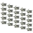 Eease 25Pcs Freezer Shelf Clips Metal Shelf Clips for Refrigerator