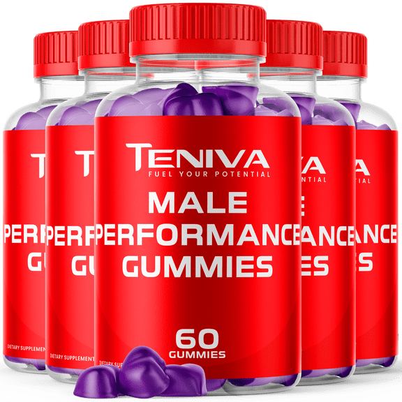 Teniva Gummies Advanced Formula All Natural Vitamin Supplement 300 Gummies