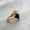 Yellow gold, variant on Sand And Stone Twinkle Starlight Ring Copper Two Tone Yellow Gold Adjustable Ring Set 2 Pieces Elegant Everyday Wear