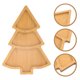 thumbnail image 5 of Plato de árbol de Navidad, plato de madera para salsas, plato para condimentos, cuenco para mojar sushi, plato para aperitivos, 5 of 8