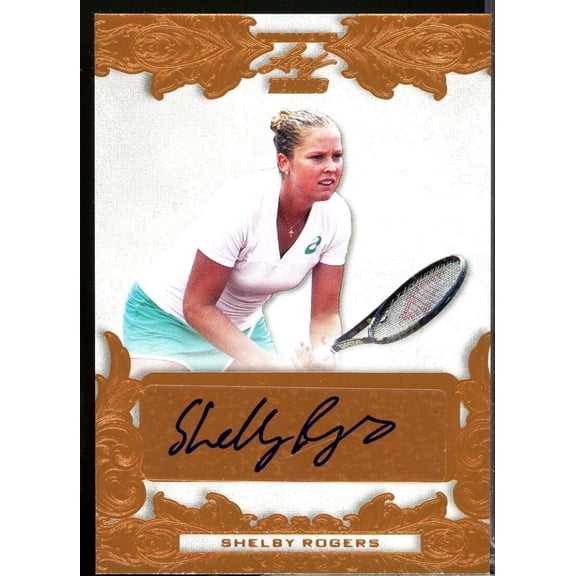 Shelby Rogers Card 2015 Leaf Ultimate Tennis Autograph #BASR1