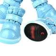 thumbnail image 2 of Waterproof Dog Boots Winter Pet Shoes, Outdoor Pet Snow Booties, Cold Weather Paw Protector with Anti-Slip Sole for Medium Large Small Dogs, 2 of 5