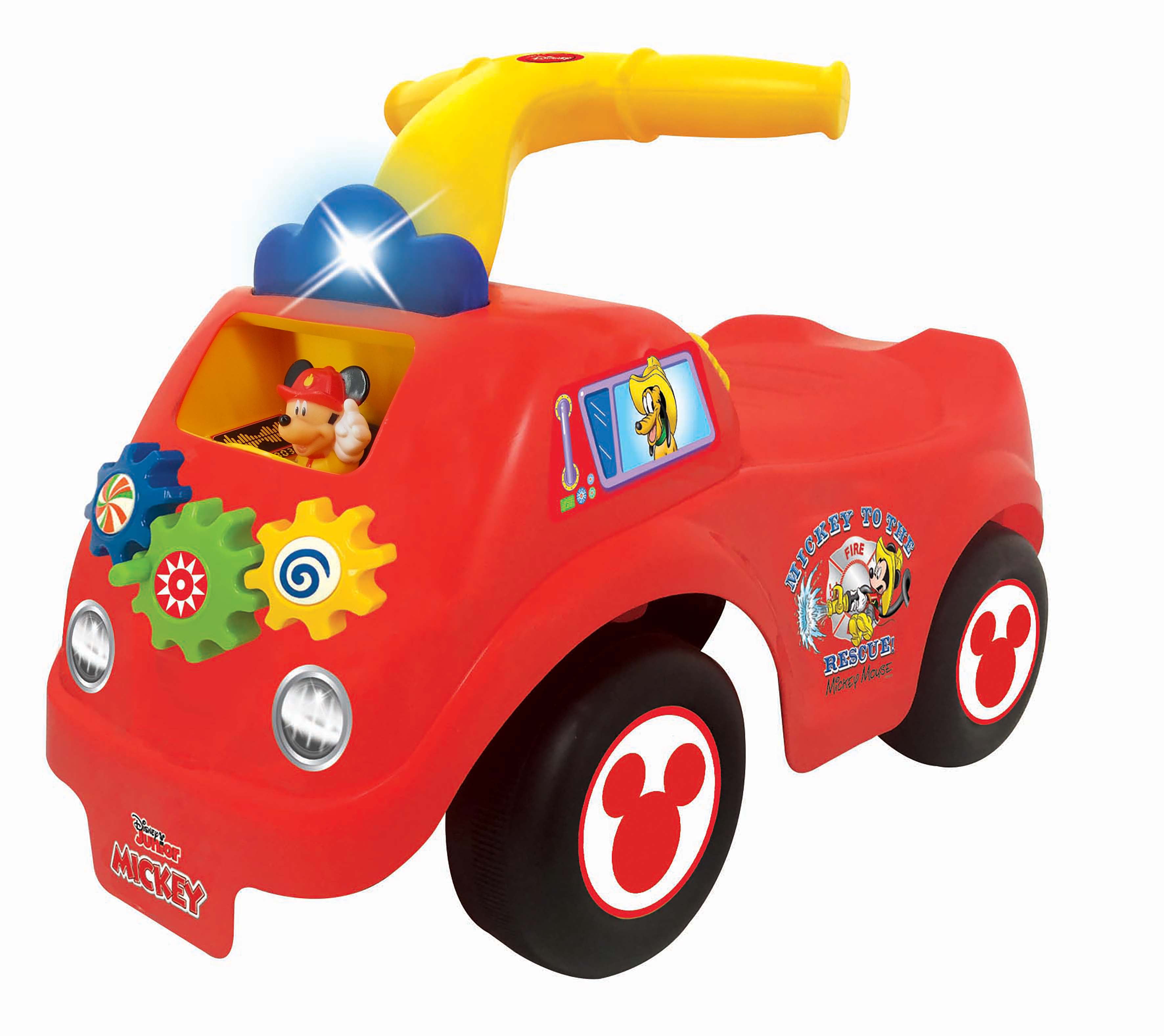 mickey mouse fire truck toy