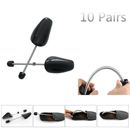 Ktaxon 10 Pairs Adjustable Spring Keepers Support Stretcher Shoe Shapers Men Women Shoes Tree