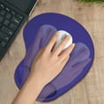 thumbnail image 4 of HCBY Mouse Pad with Wrist Support, Ergonomic Gel Wrist Rest Mouse Mat, Non-Slip Neoprene Base Pad, Smooth Tracking EVA Surface Mat for Office Gaming Laptop Use, 4 of 5
