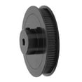 thumbnail image 1 of Synchronous Wheel, Rustproof 80T 5mm ID Alloy Steel Timing Belt Pulley  For 3D Printer Red,Black,Silver, 1 of 8