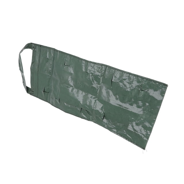 Plant Grow Container Hanging Planting Bag with Multiple Holes, Grow Pouch for Strawberry, Vegetable, Flower Green
