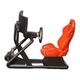 thumbnail image 2 of deevoka 1:64 Racing Simulator Seat Model Collector Collectibles Layout Scenery Miniature Red, 2 of 9