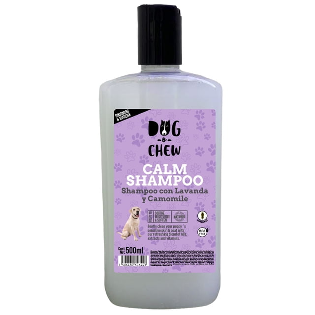 Shampoo para Perros CALM DOG-O-CHEW Camomila y Lavanda 500 ml