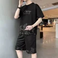 thumbnail image 4 of Conjunto De Camiseta Y Pantalón De Hombre, Chándal Hip Hop, 4 of 6