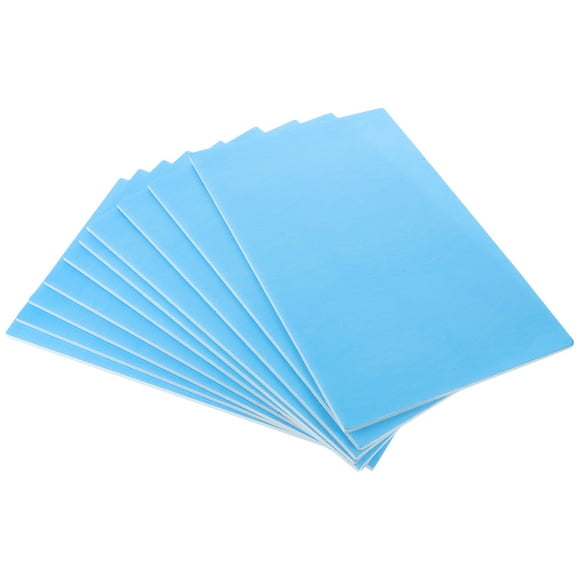 Minkissy 10Pcs Blue Diy Foams Board for Art and Craft Projects 11.9X7.8X0.2in