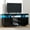 Black for TVs up 55", variant on TV Stand with LED Lights for TVs up to 65 Inch TV Console Storage Cabinet Entertainment Center