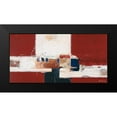 thumbnail image 2 of van der Werf, Ron 24x14 Black Modern Framed Museum Art Print Titled - Abstrakt IV, 2 of 5