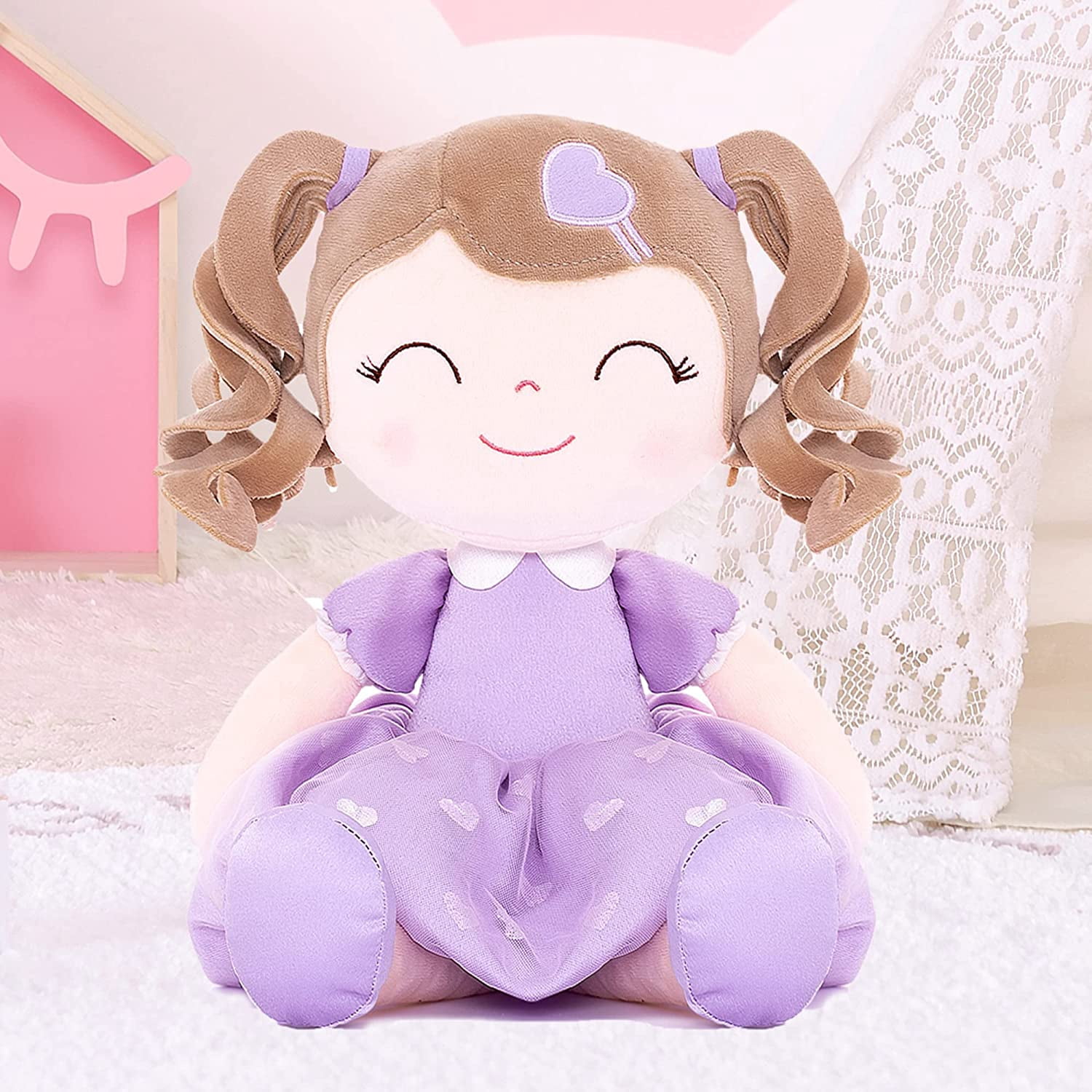 Gloveleya Poseable 0 - 36 Months Dolls, Multicolor, 16" x 7" x 3"