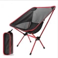 thumbnail image 2 of silla para acampar, silla de playa ajustable, silla para acampar plegable es liviana y liviana, silla para exteriores de hasta 100 kg, con bolsa de transporte de 35 cm, se puede usar para, 2 of 8