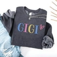 thumbnail image 3 of GODMERCH Embroidered Gigi Sweatshirt, Gifts Birthday Mothers Day for Gigi, Embroidery Crewneck Sweatshirts for Women, 3 of 6