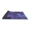 thumbnail image 2 of Ahgly Company Indoor Rectangle Patchwork Blue Transitional Area Rugs, 2' x 4', 2 of 4