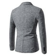 thumbnail image 3 of WXLWZYWL Men's Herringbone Blazer Jacket Lightweight Casual Knit Sport Coat Slim Fit Plaid Casual Blazers Jacket Suit Coat, 3 of 3