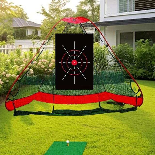 Golpear red, tela de campo de golf, golf de conducción de jaula de golf para el jardín en el patio trasero accesorios para golfistas al aire libre