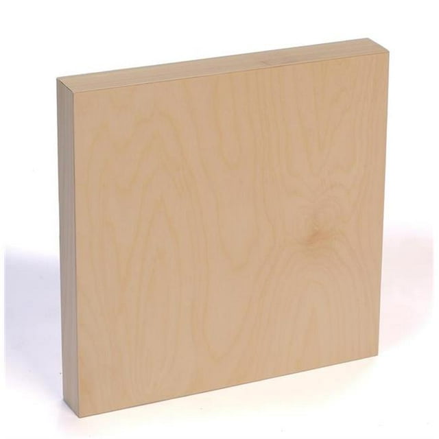 Panneau de Peinture Gesso de 20 x 20 Po de Profondeur - Transparent
