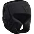 thumbnail image 1 of Casco de boxeo RDX Sparring Grappling Maya Hide Leather negro, 1 of 8