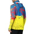 thumbnail image 6 of LTTVQM Adult Mens Light Thin Full Sun Coverage Hoodie Long Sleeve Attached Face Shield Breathable Outdoor Cycling Shirt Yellow M, 6 of 6