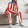 thumbnail image 6 of KLL America Flags2 Sleepwear Mens Flannel Pajamas,Long Cotton Pj Set, 6 of 7