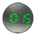 thumbnail image 4 of 2x Despertador Electrónico Multifunción Para Dormitorio, Oficina, Niños, Ancianos Sunnimix Reloj digital con espejo de cabecera, 4 of 8