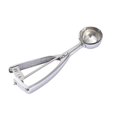 thumbnail image 1 of Juego de glace En Acier, 1 Uds Cuillre Glace En Acier 304 Inoxidable Cuillre Glace Avec Dclencheur, Professionnelle Crme Glace Scoopers Pour Fruits Gla, 1 of 5