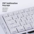 thumbnail image 3 of Magnetic Switch Gaming Keyboard, 61-Key 60% Layout, 6-Color Skeleton Hollow Case, RGB Backlit, Full N-Key Rollover, Hot-Swappable Adjustable Magnetic Switches, Backlit PBT Keycaps, 3 of 8