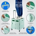 thumbnail image 3 of Carrito utilitario plegable y portátil con ruedas MACOPRO, verde, 3 of 9