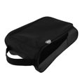 thumbnail image 1 of Bolsa de zapatos de golf Cola Organizador de almacenamiento portátil Amarillo Lado negro de Bolso de la cremallera de los zapatos, 1 of 8