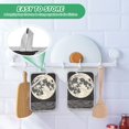 thumbnail image 4 of Yayeee Pot Holders Kitchen Heat Resistant with Pocket 7"x9.8" Cotton Oven Cooking Hot Pads, Beige Moon, 4 of 7
