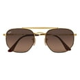 thumbnail image 4 of Ray-Ban RB3648 THE MARSHAL 910443 51M Havana/Brown Grey Gradient Sunglasses For Men For Women, 4 of 6